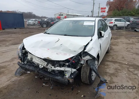 2017 Toyota Corolla Le from USA, damaged, VIN 2T1BURHE5HC886027